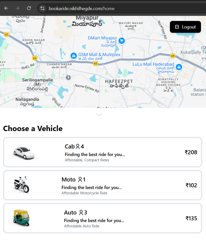 Book A Ride